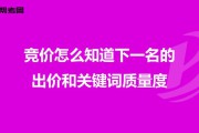 关键词竞价排名(关键词竞价排名中的创意包括)