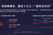 短视频自媒体十大平台(十大短视频平台数据分析)