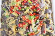 浇汁茄子的做法视频(蒜香茄子的家常做法视频)