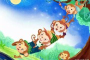 猴子捞月亮的故事(猴子捞月亮的故事)