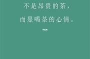 茶的文案(茶的文案句子)