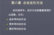 定价方法(定价方法和定价策略有什么关系)