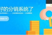 分销电商系统(电商分销管理系统)