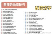 微商推广技巧(微信商城推广技巧分享)