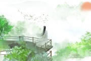 洒脱的意思(优雅的笔触渲染着泼墨之洒脱的意思)