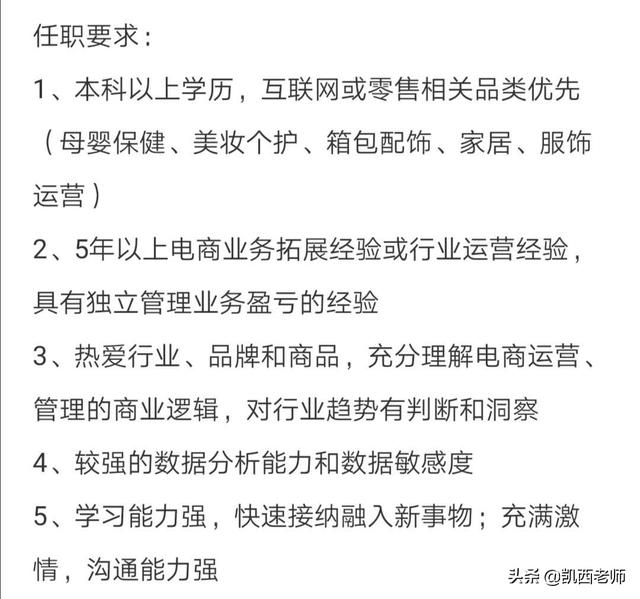 我想去应聘电商运营，请问我需要准备什么？