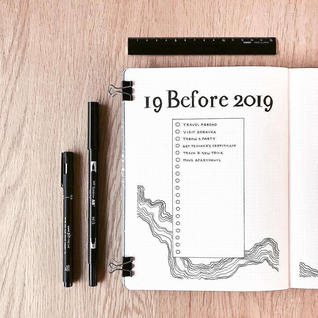 又是高级感满满的黑白简约风手帐!一支黑色笔就能画出的好看手帐