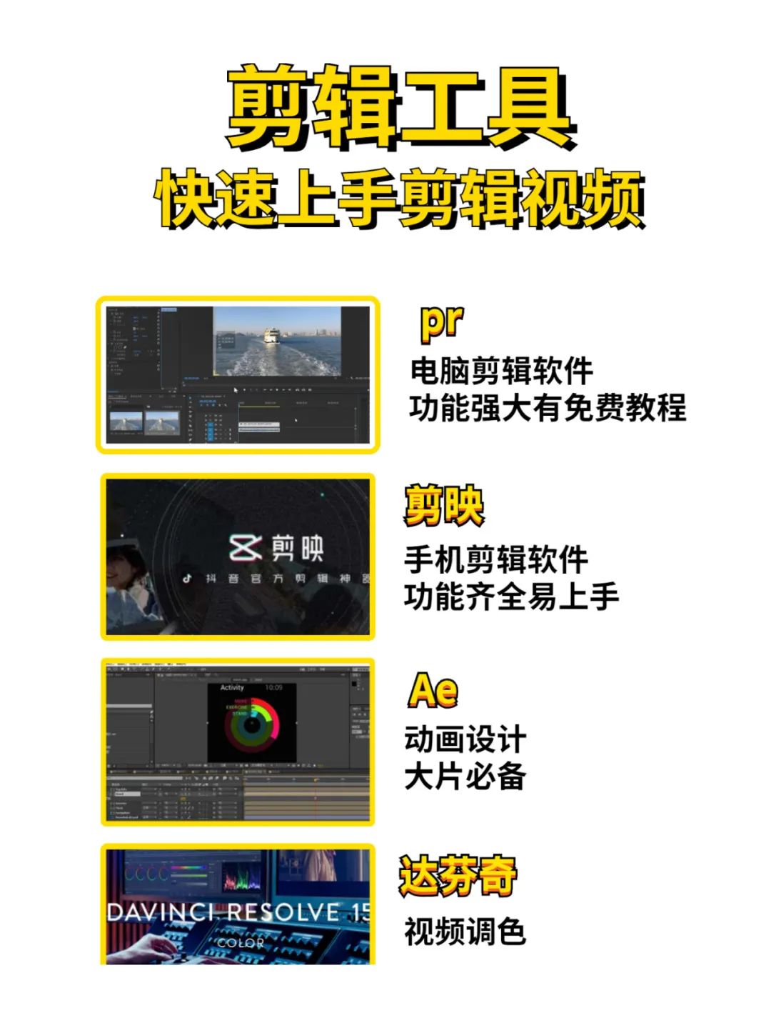 覃小龙课堂:自媒体快速入门新手必备,这8款工具好用易上手