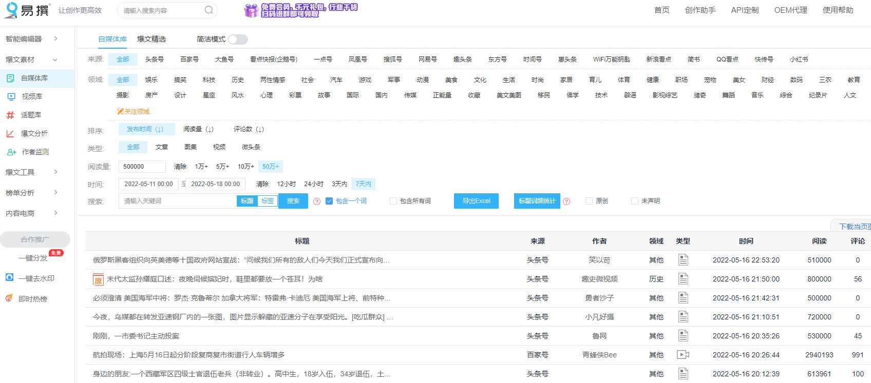 自媒体最火的几大领域，上手快、变现容易