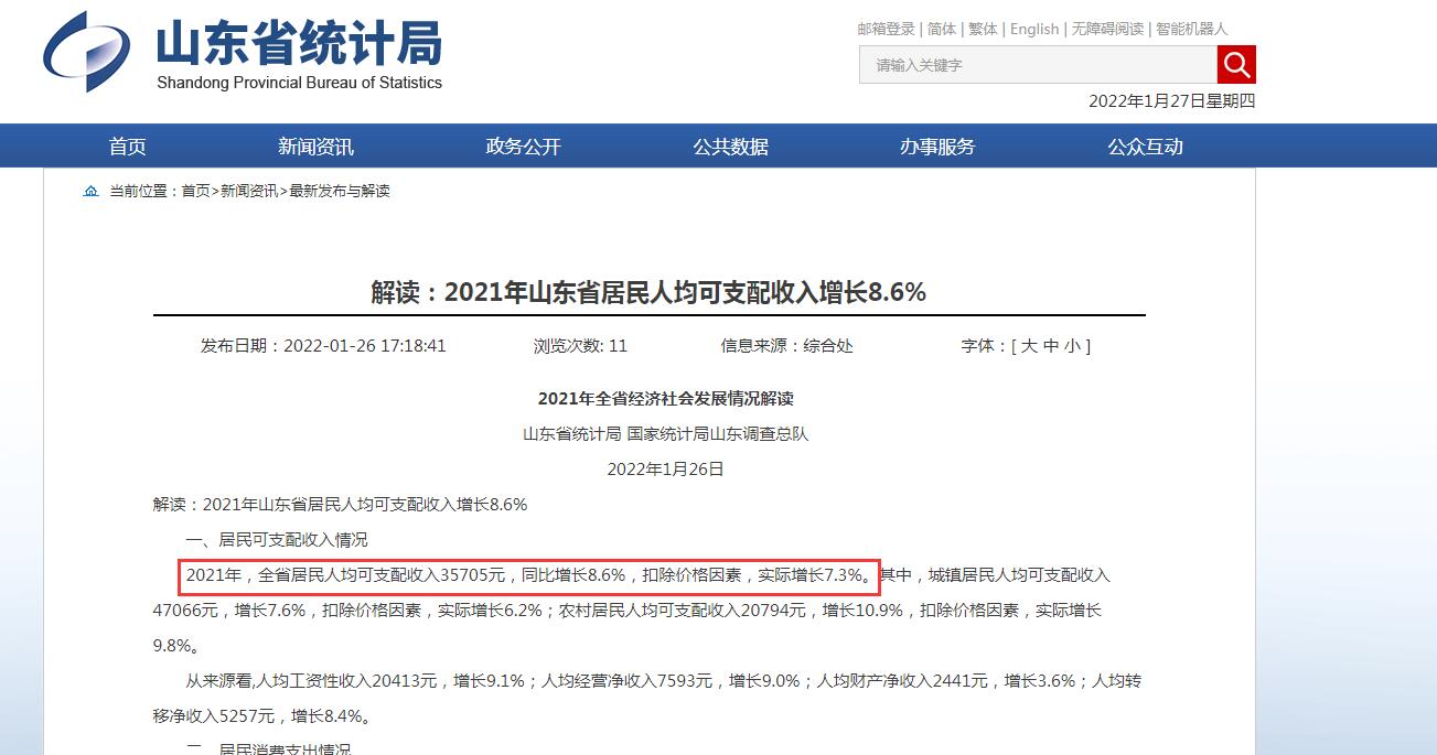 网传“山东是全国最穷的省份”?用数据打脸谣言