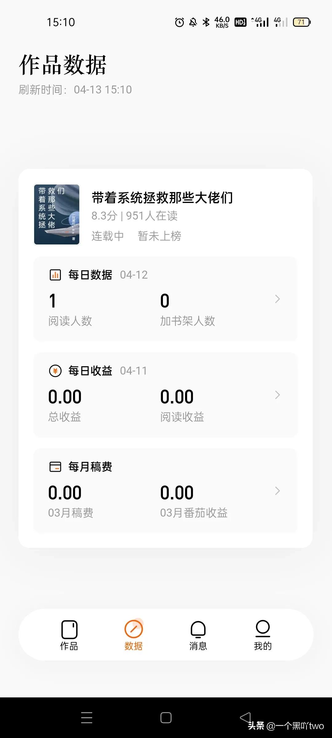 番茄签约后，我的收益怎么样？