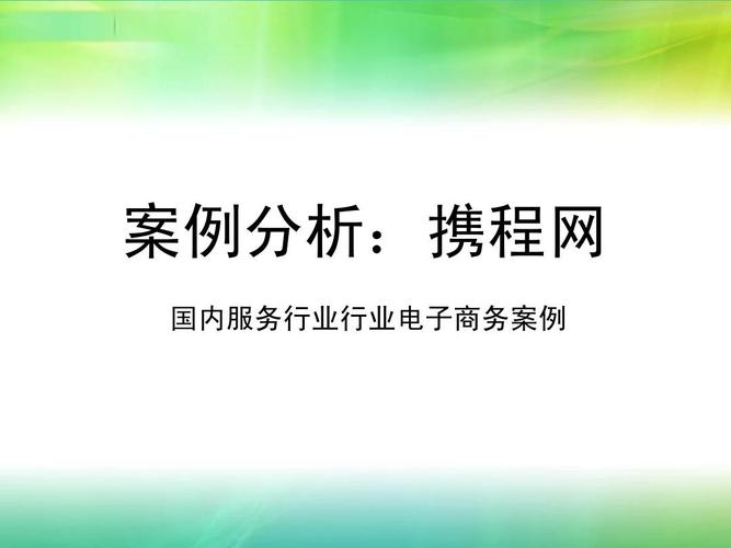电商案例分析ppt