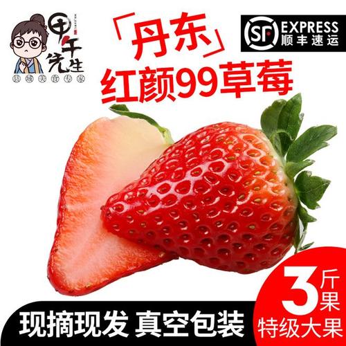 电商爆款丹东草莓造假