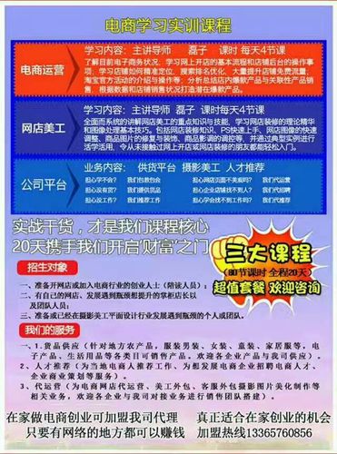 电商培训有哪些内容
