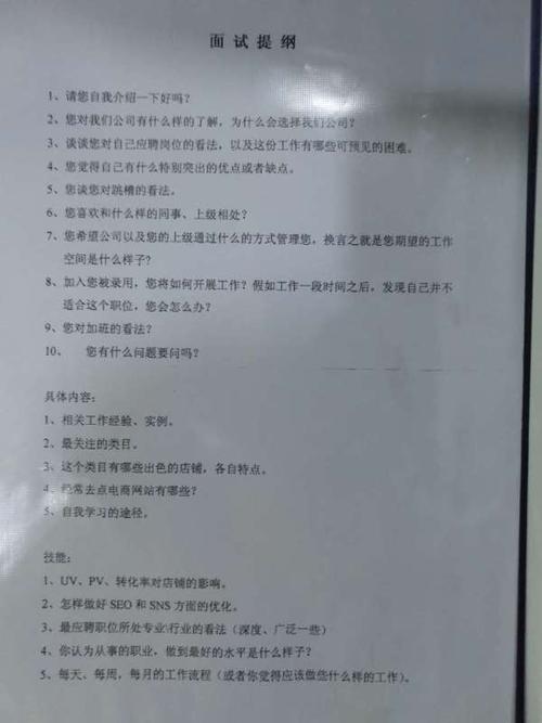 电商运营应聘面试技巧