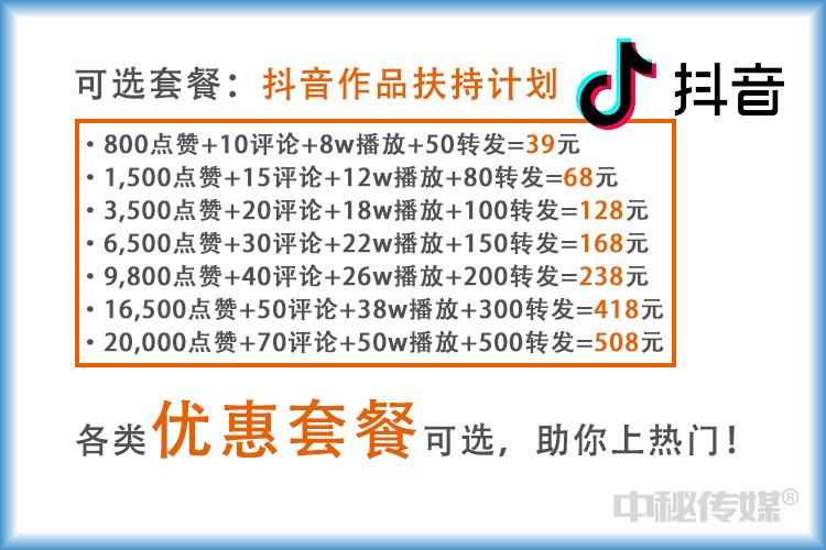 沈阳抖音推广公司