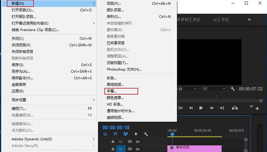 pr黑场视频怎么做