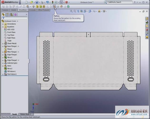 solidworks钣金设计视频