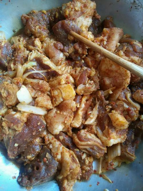 炒烤羊肉的正宗做法视频