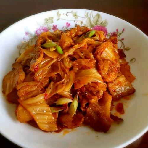 炒辣白菜的做法视频