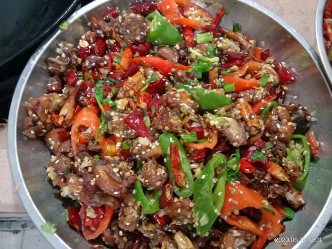 川味辣子鸡的制作方法视频