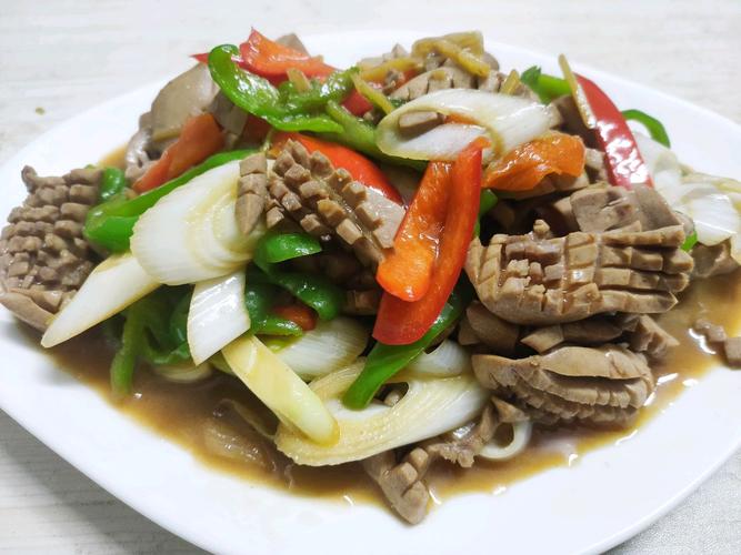 葱油腰花的做法视频