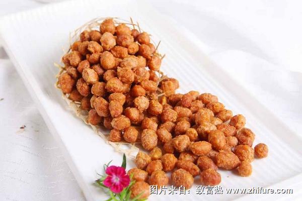 脆皮花生做法视频教程