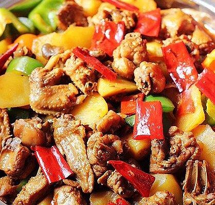 大盘鸡做法视频