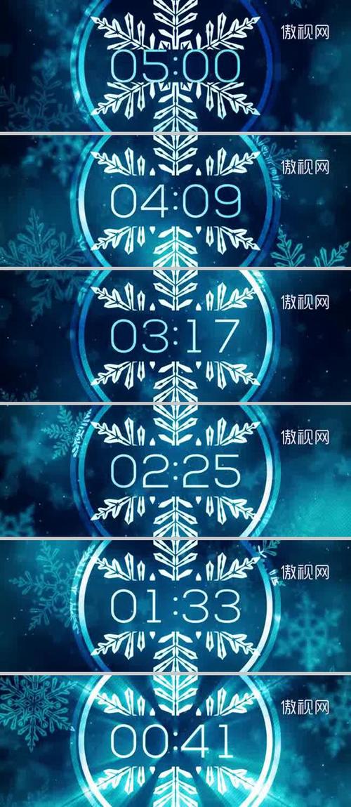 倒计时小视频制作