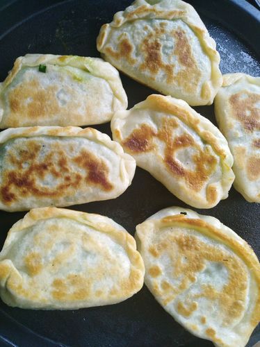 电饼铛做韭菜盒子视频
