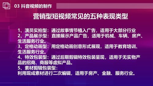 抖音视频涉及广告营销