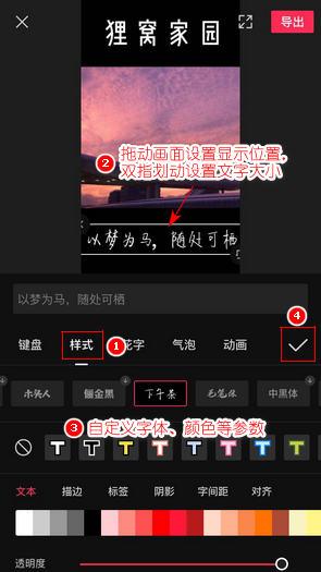 短视频怎么加文字