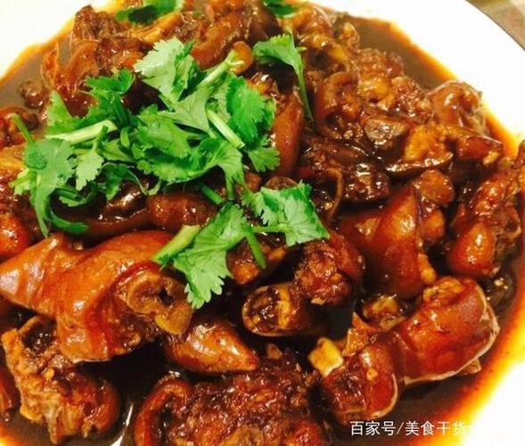 干煸猪蹄做法视频