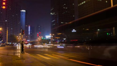 街道夜景短视频