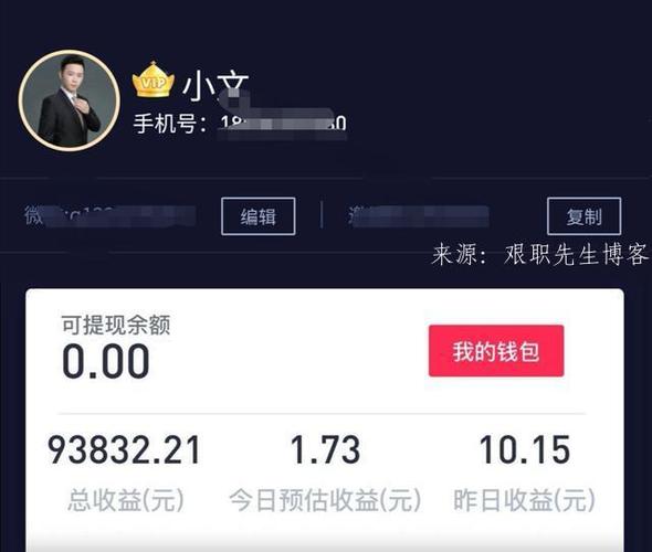 靠短视频挣钱