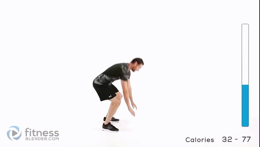 立卧撑怎么做的视频