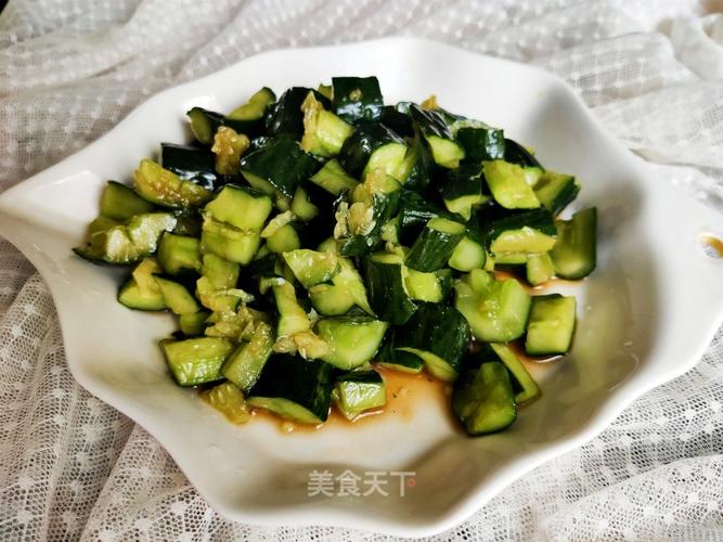 凉拌黄瓜的做法视频