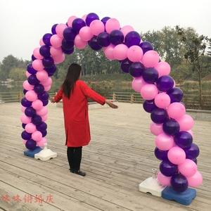 气球拱门制作视频