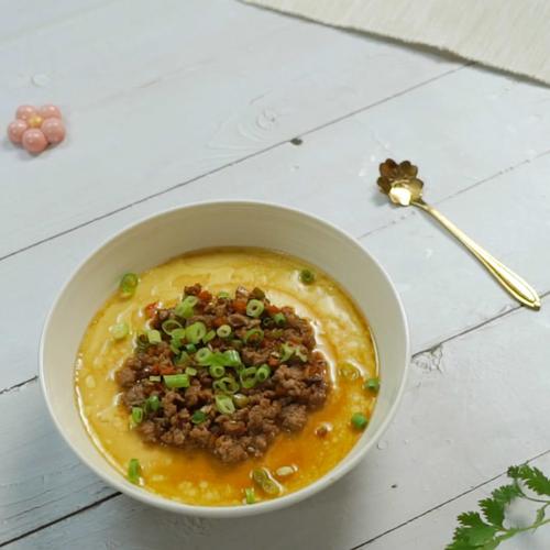肉末蒸蛋的做法视频