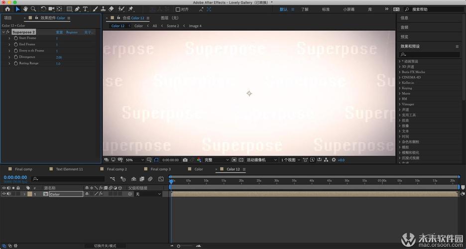 视频制作ae