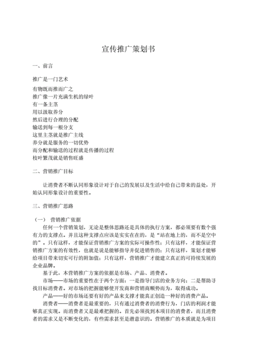 宣传视频策划书