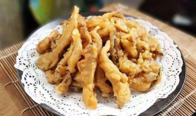 油炸平菇的做法视频