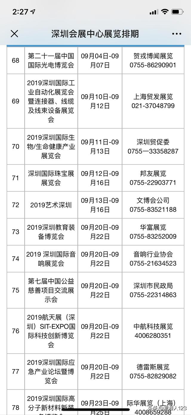 9月份在深圳有哪些比较大的跨境电商招商活动，或者展会？