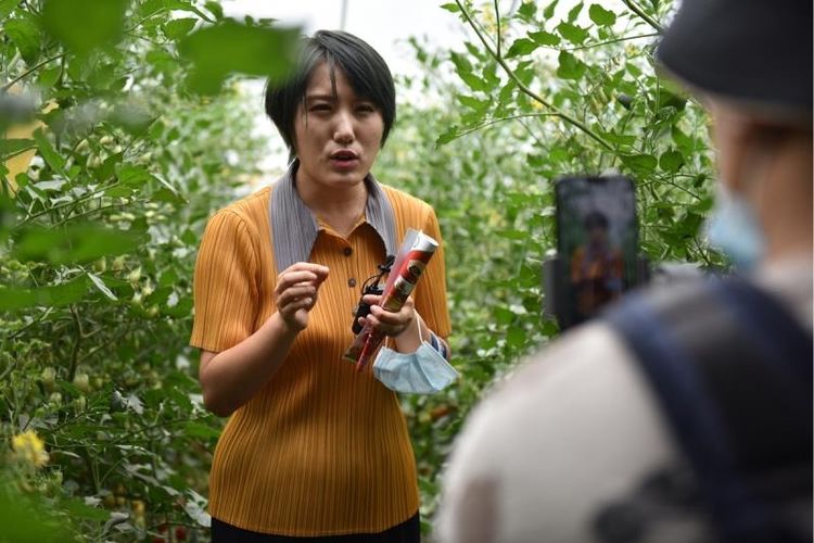 助力乡村振兴自媒体作者大V走进章丘三涧溪农创园