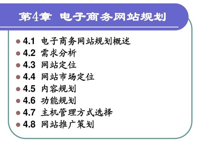 电子商务网站推广