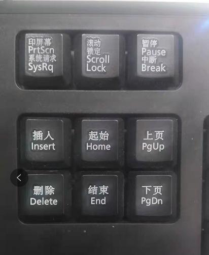 键盘各个键的功能图解