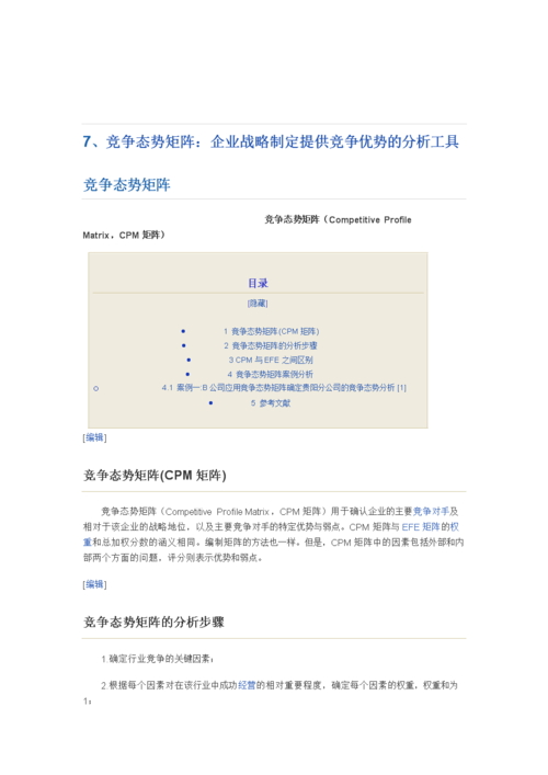 竞争分析怎么写