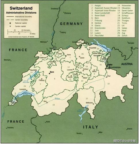 瑞士在哪里