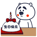 生日快乐的表情包