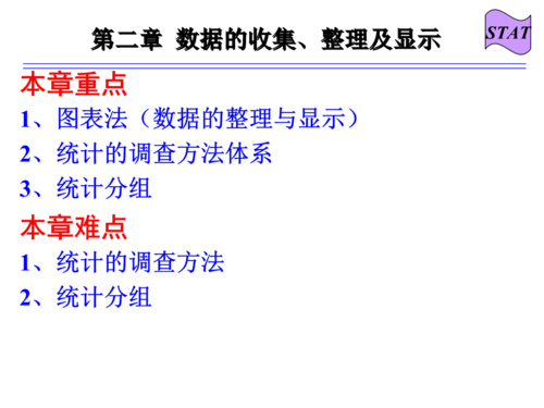 收集数据的方法